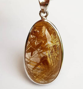 Golden Rutilated Pendant