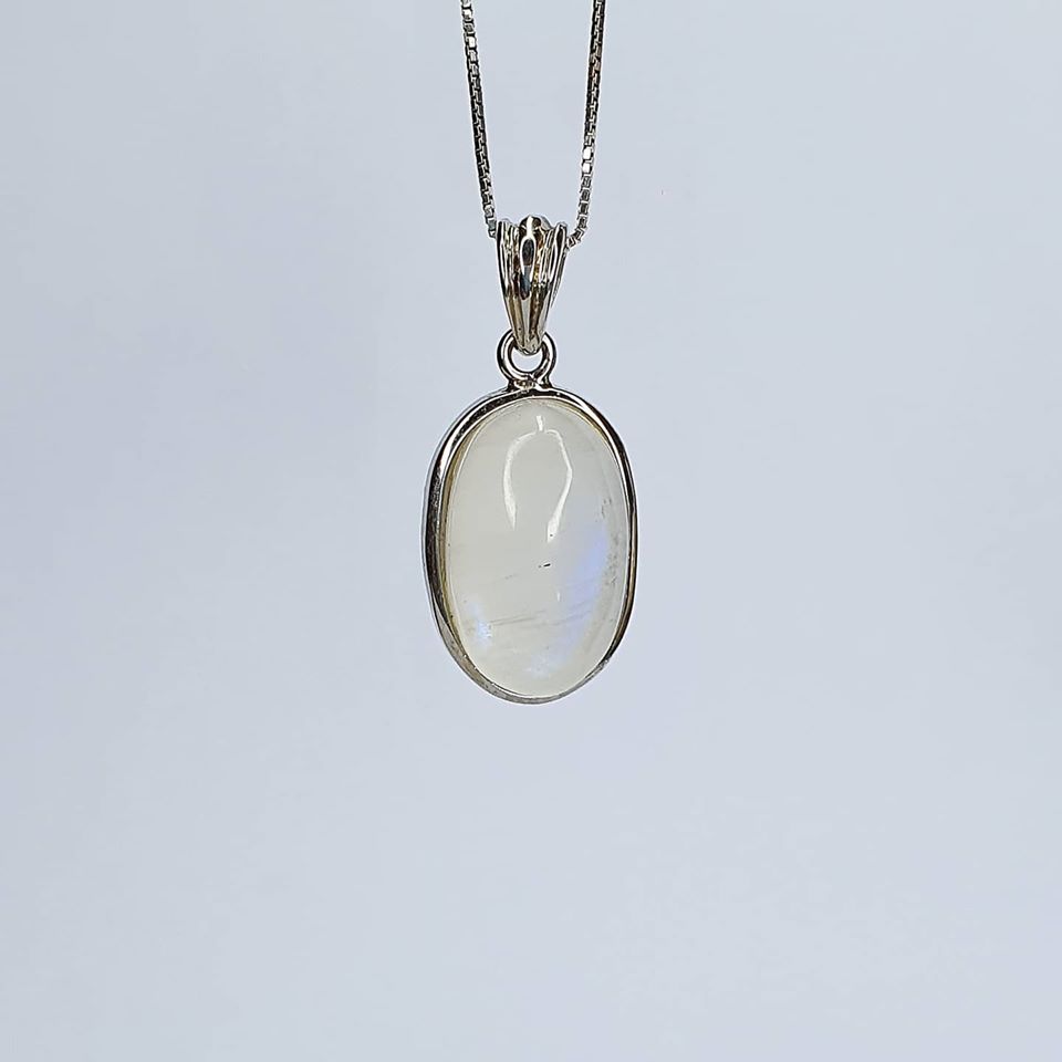 Pendant - Moonstone Oval