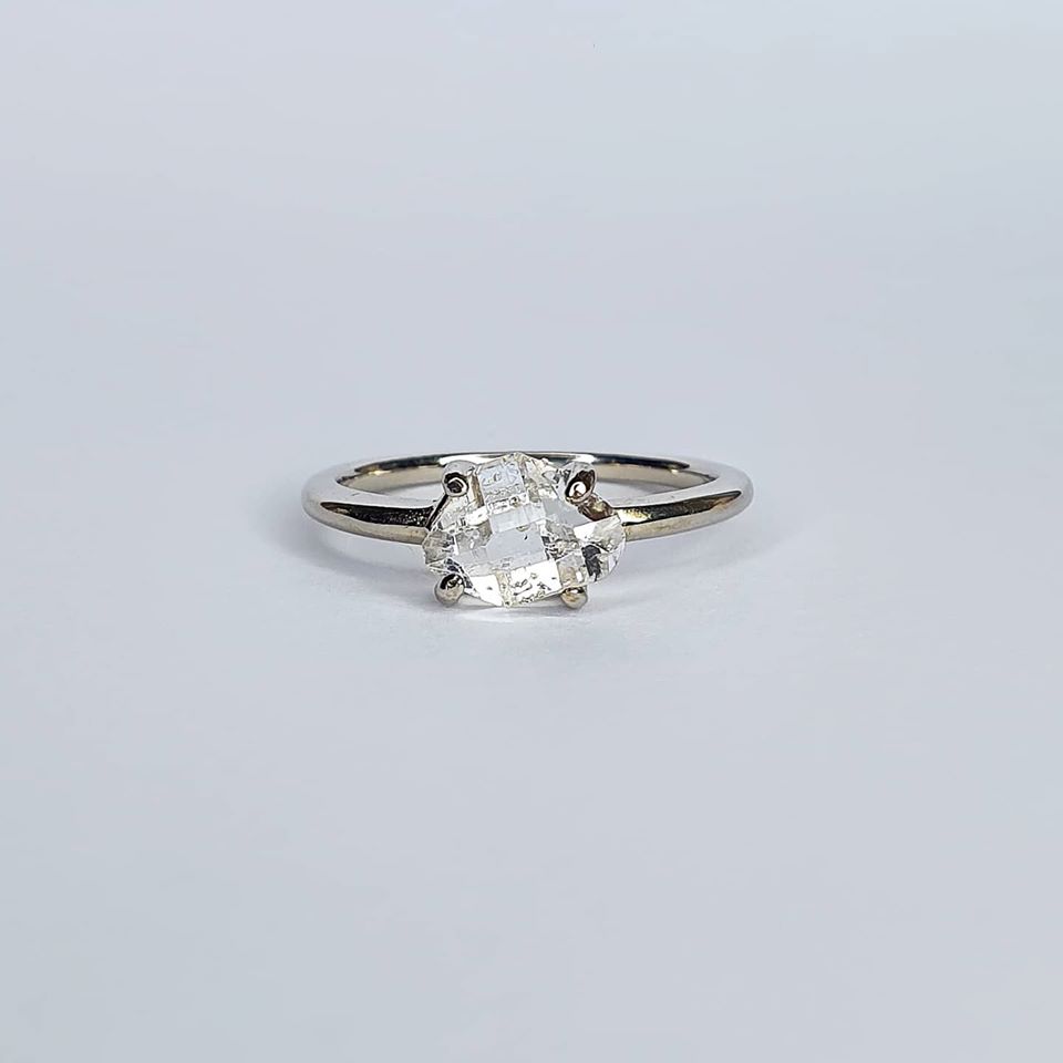 Ring - Raw Herkimer Diamond