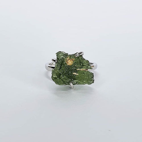 Ring - Raw Moldavite D2