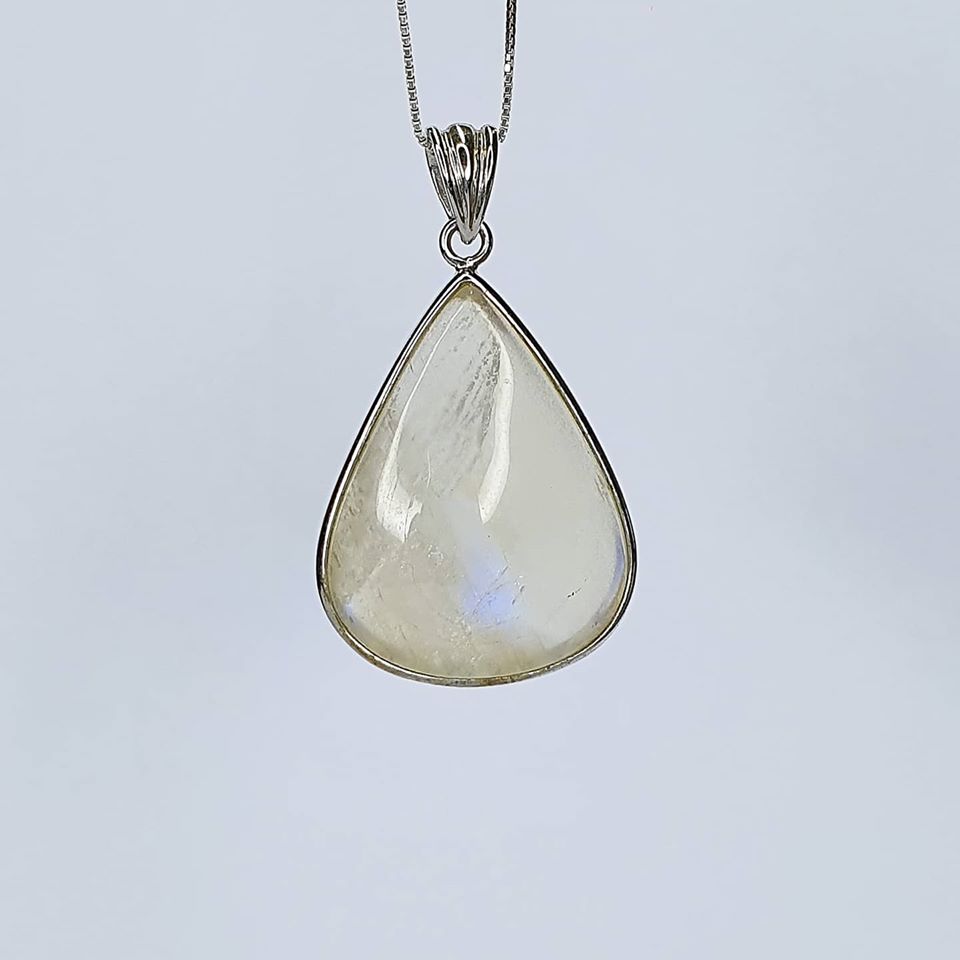 Pendant - Moonstone Pear