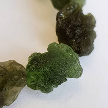 Load image into Gallery viewer, Moldavite Raw Bracelet
